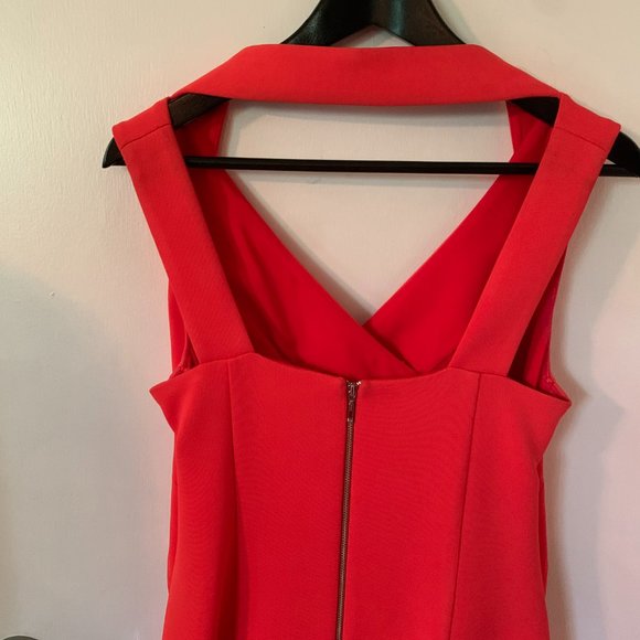 Cutout midi-length sheath wrap dress by Nicholas - Picture 4 of 4